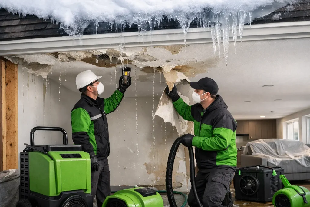 What Causes Ice Dam Leaks?