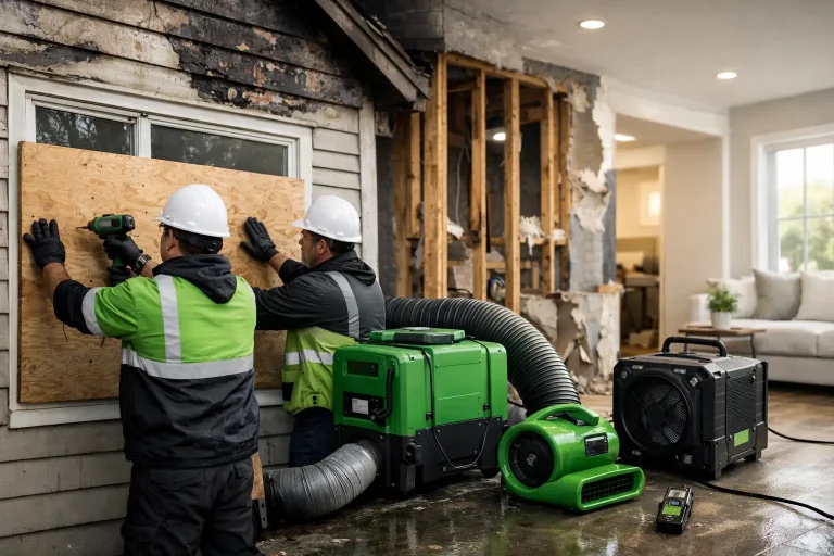 Emergency Board Up Services After Property Damage