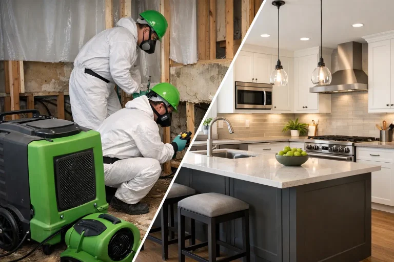 Kitchen Remodel After Water Damage