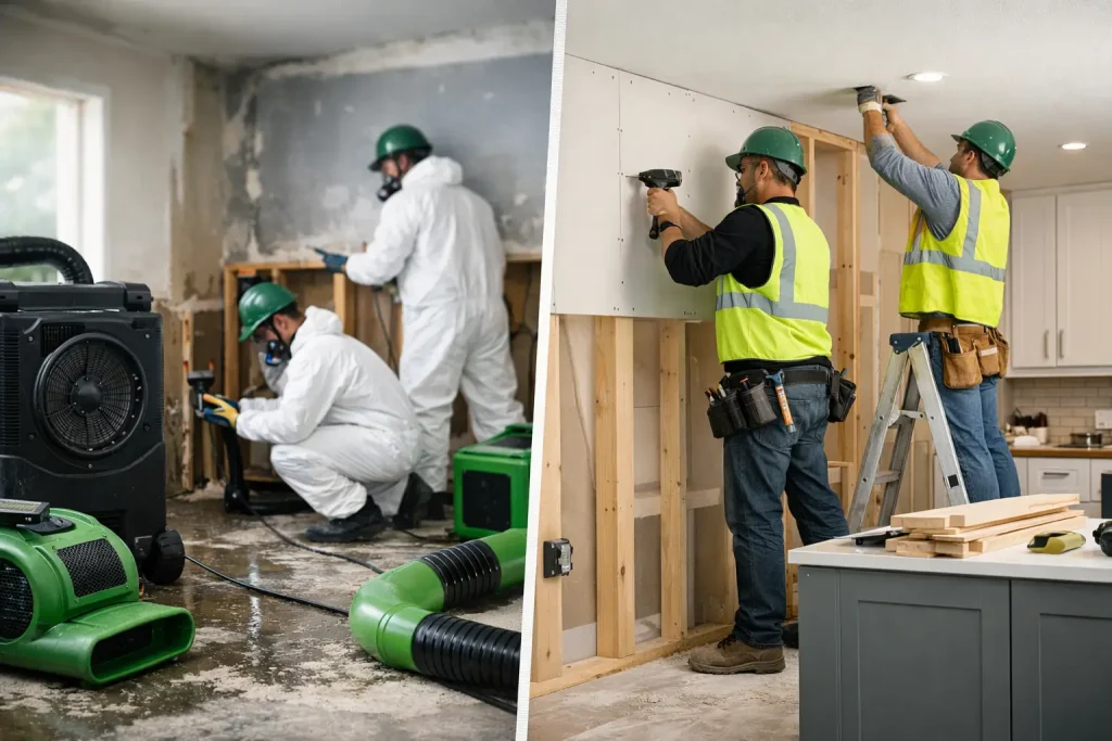 Mitigation vs Reconstruction Services Explained