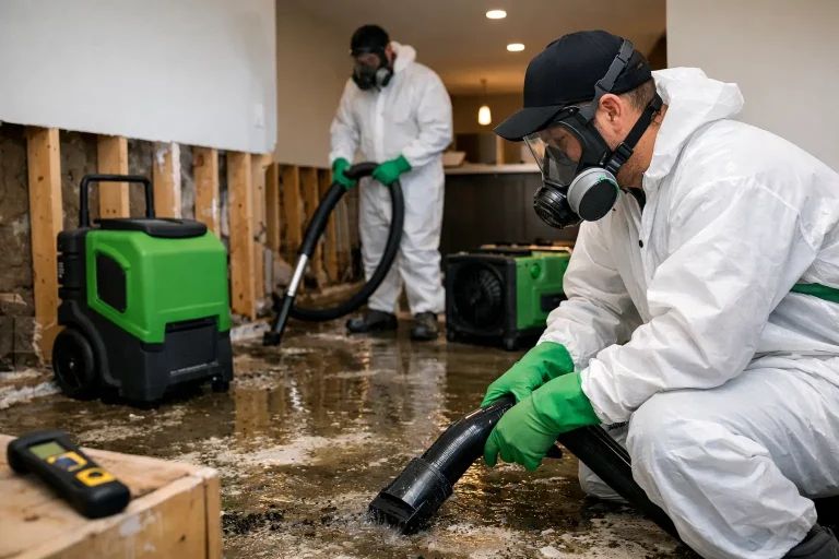 When to Call a Sewage Backup Cleanup Contractor