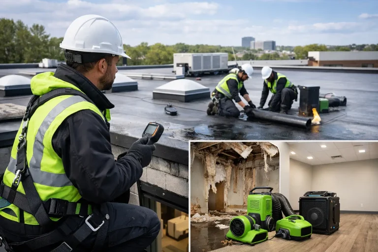 How a Commercial Roofing Contractor Protects Property