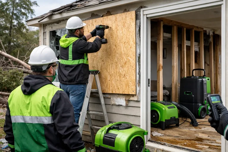 How to Board Up After Storm Damage Safely