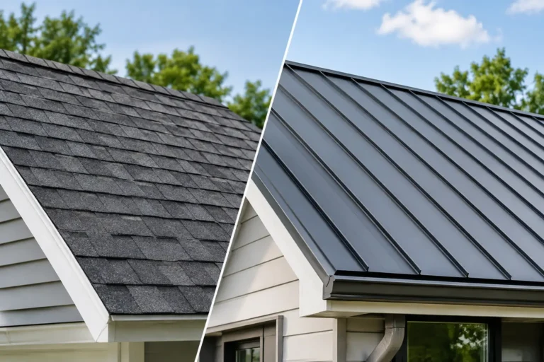 Asphalt Shingles vs Metal Roofing Compared