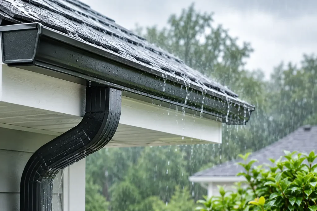 Best Gutters for Heavy Rain That Hold Up