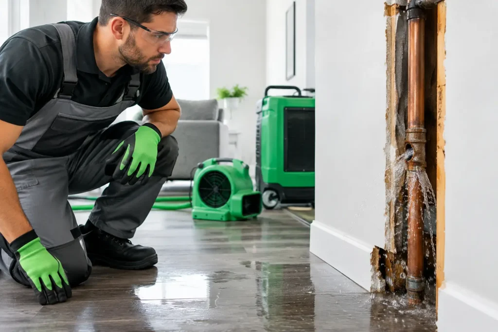 Burst Pipe Water Damage: What to Do First