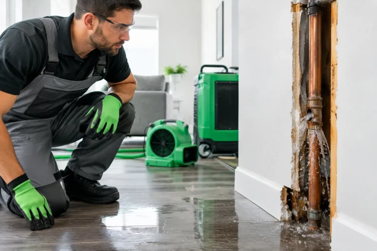 Burst Pipe Water Damage: What to Do First