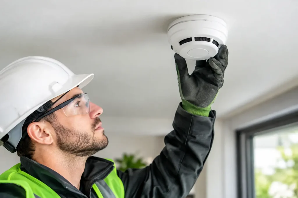Electrical Smoke Detector and Combination Safety